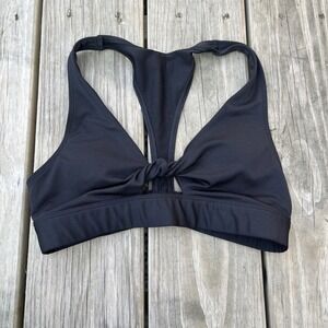 Pink Victorias Secret small Sport Bra The Ultimate Lightly Lined black